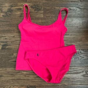 Ralph Lauren tankini hot pink 6